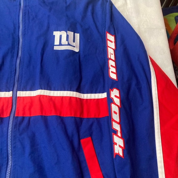 NFL New York giants Reebok jacket nascar style medium - Picture 3 of 6